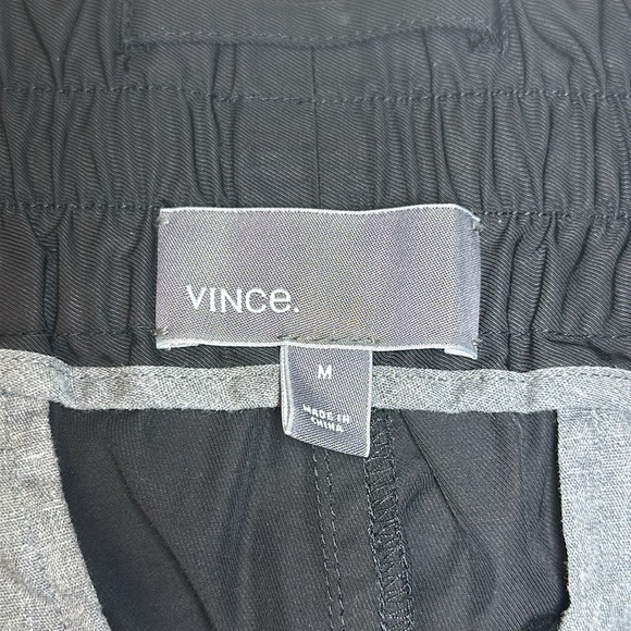 Men’s Vince Black Jogger Pants Rain Pants Size Medium - Picture 11 of 12